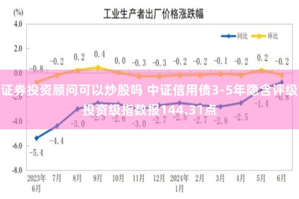 证券投资顾问可以炒股吗 中证信用债3-5年隐含评级投资级指数报144.31点